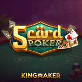 5 Card Poker baccarat game